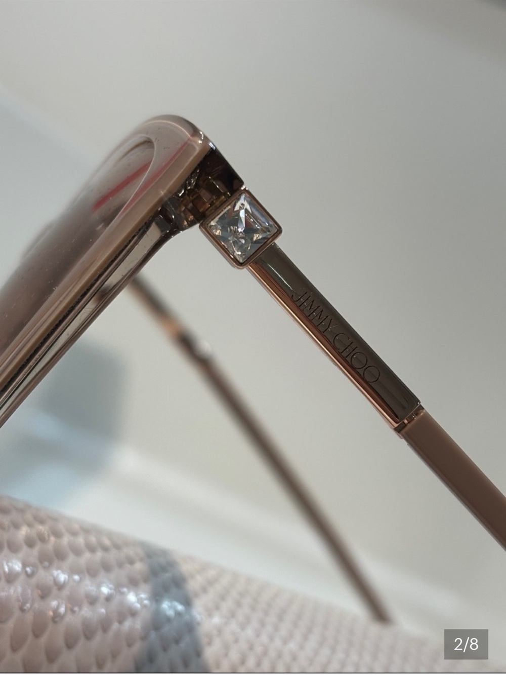 Jimmy Choo Lissa Sunglasses As Is - Picture 5 of 5